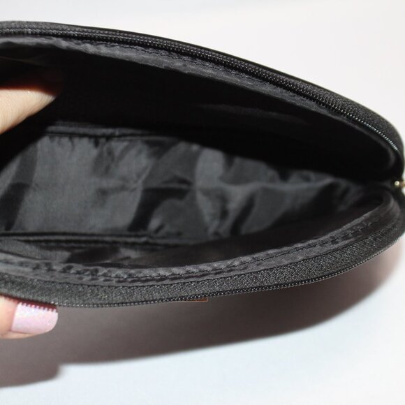 Giorgio Armani Black Mesh Cosmetic Bag - Picture 7 of 8